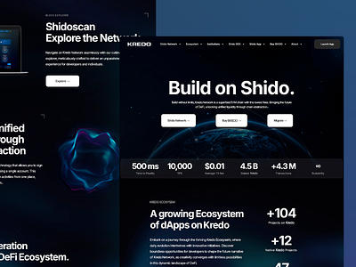 Limitless DeFi on Kredo blockchain ui chain abstraction crypto innovation crypto network dark mode ui defi platform digital finance evm chain futuristic ui interactive design liquidity solutions low fee transactions scalable blockchain smart contracts token economy ui design ux ux design ux ui web3 experience