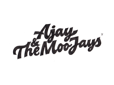 Ajay & MooJays sketch calligraphy calligraphy and lettering artist calligraphy artist calligraphy logo et lettering evgeny tkhorzhevsky font hand lettering logo lettering artist lettering logo logo type