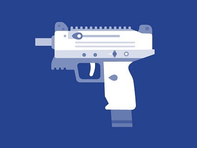 Uzi flat icon uzi weapon