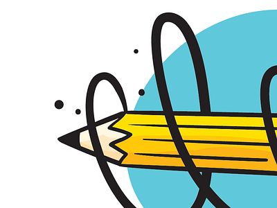Swirls and Ink brand personal vector