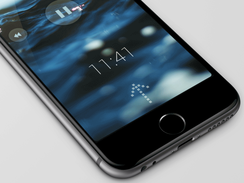 player blue gif iphone player