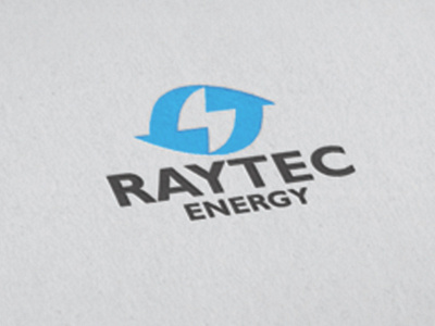 Raytec Energy branding energy illustrator logo vector