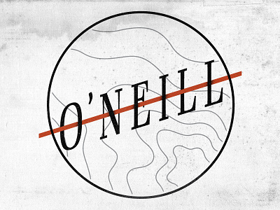 O'Neill Logo lettering logo oneill serif surf surfing type typography