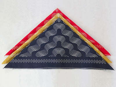 Party Waves Bandana bandana dots handkerchief pattern