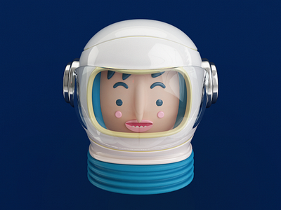 PERSONA!!! astronauta c4d character render