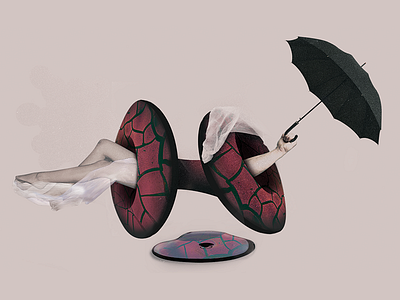 New digital art "Brella" art composite fine illustration photo