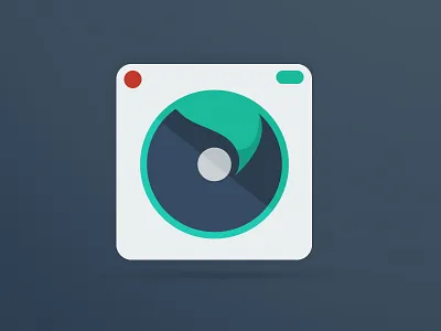 Image to painting app icon app camera flat icon image painting