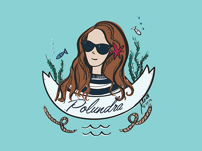 Polundra / Look out! alga fish girl hair marine ocean polundra portrait rope sailor sea star