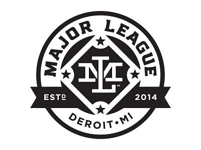 Major Leauge - Clothing (concept) baseball clothing monogram t shirts