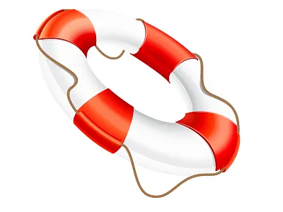 Life Buoy belt buoy life save vector