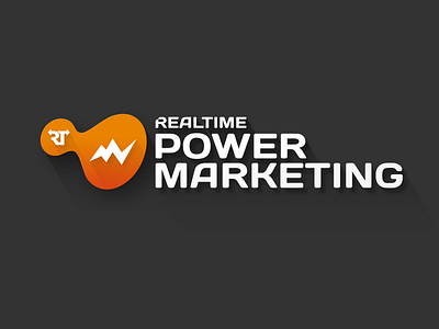 Powermarketing Logo Long Shadow logo long shadow
