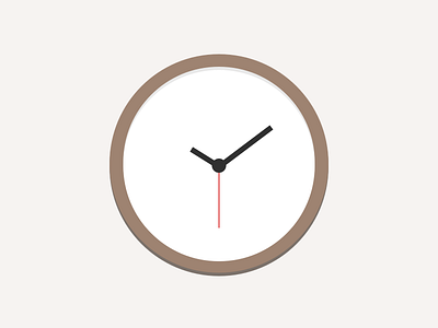 Clock Illustration clock illustration liberio simple time