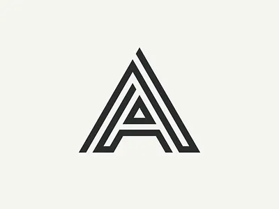 Logo for my main front-end dev man a alex logo mark