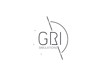 Logo Concept - WIP logo negative radar simulation subsea
