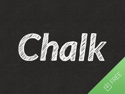 Chalk Text Effect chalk chalkboard effect photoshop school smart objects text typography