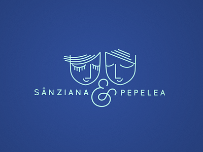 S&P Logo Proposal candy characters illustration line logo