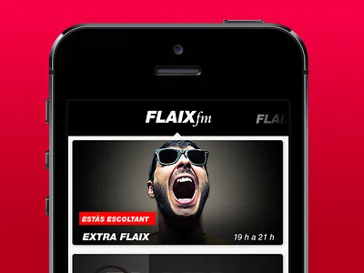 FLAIX iPhone app - A new radio concept android catalunya dj djs electronic flaix iphone music pop radio