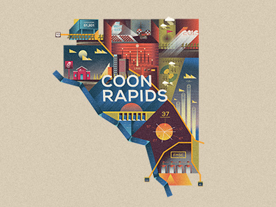 Editorial Illustration 2/6 for CANVAS Magazine color design dribbble geometric graphicdesign illustration vector