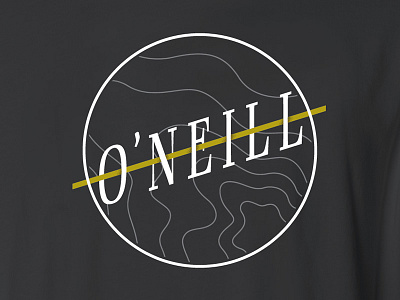 Oneill Logo lettering logo oneill serif surf surfing type typography