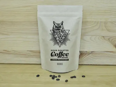 BSBC Coffee bag concept coffee illustrator packaging