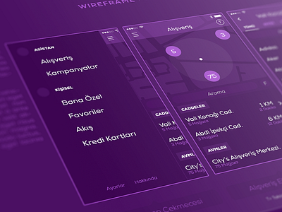 Wireframe android eken ios ios8 iphone purple sahan eken ui ux wireframe