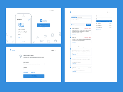 Project for teachers blue marvel prototype remind school teacher web app