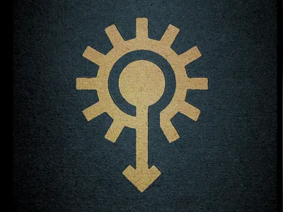 Sunbeam arrow illustration logo sun sunbeam thick lines vintage