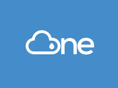 Cirrus one weather app logo blue brand cloud logo weather
