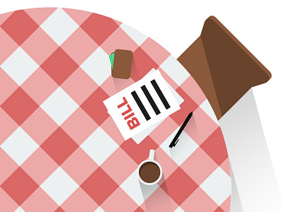 Bills bill bills chair coffee irs plaid statement struggle table tax taxes wallet
