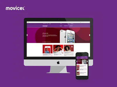 Movicel Website webdesign website