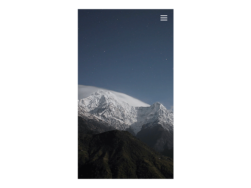 After Effects Practice animation ui gif menu