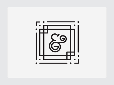 Unused Brand Concept - Cont. ampersand concept designscout g killed logo monogram rejected unused wip