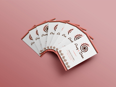 Arroz y Dulce Business Cards bakery branding business cards comida corporate identity food identidad corporativa logotipo logotype postres stationery