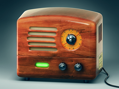 BANGTube belgrade cshee icon illustration modo nemanja pesic old photoshop radio serbia tube radio vintage