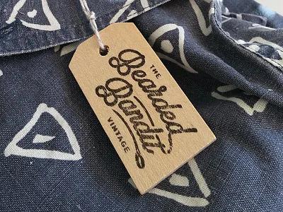 Bearded Bandit Tags branding logo stamp tag