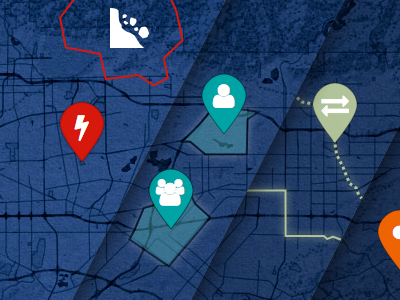 Layers diagrams maps ui