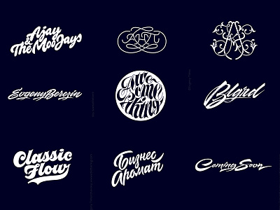 Awesomething Lettering, summer 2014 calligraphy calligraphy and lettering artist calligraphy artist calligraphy logo et lettering evgeny tkhorzhevsky font hand lettering logo lettering artist lettering logo logo type