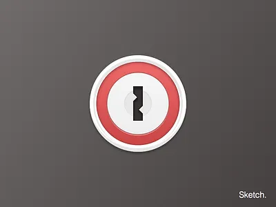 One Password Redesign by Sketch icon