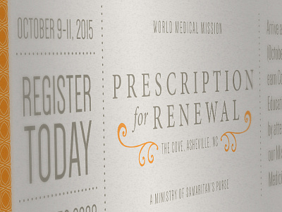 Save The Date Ticket asheville medical missions save the date ticket
