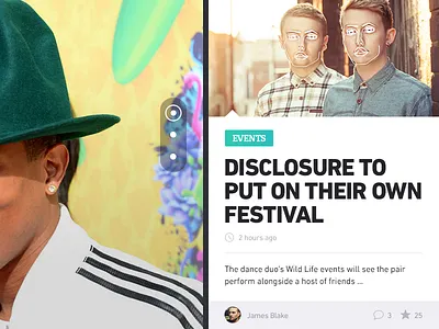 Article view article design detail grid label post ui view