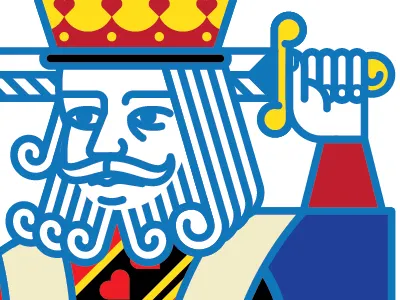 King of Hearts crown face card hearts king king of hearts playing card process suicide sword