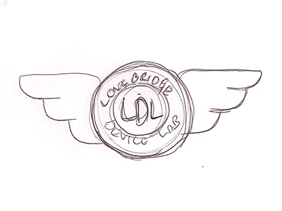 Logo Evolution animation development device evolution logo wings