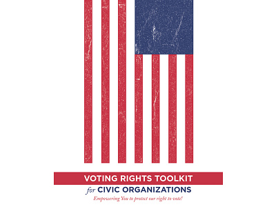 Voting Rights america civic flag toolkit usa voting