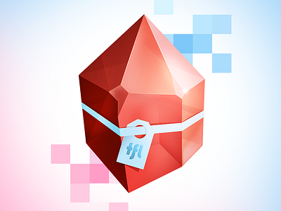 Gift Shop Crystal crystal crystals have power do not eat gem jewel pixels red tag