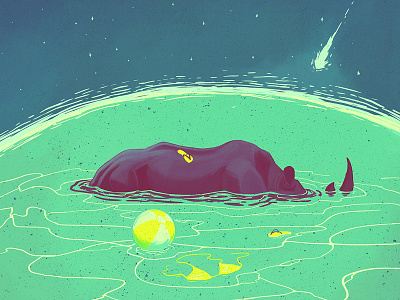 Salmon Of Doubt -illustration art book cover digital illustration