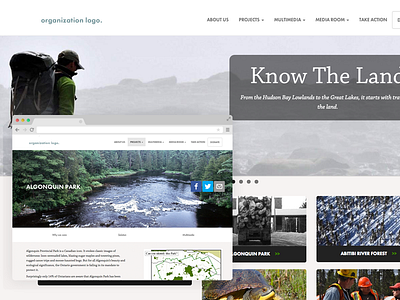 non profit clean engo environmental ngo non profit typekit website white