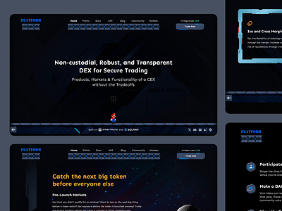 Secure & Transparent DEX Trading blockchain ui crypto trading dark mode ui decentralized finance defi trading dex ui digital assets exchange ui financial dashboard fintech experience interactive design secure transactions token swaps trading platform ui design ux ux design ux ui web3 design