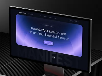 Website Design / Hero Section hero section homepage design ux ui design web design website