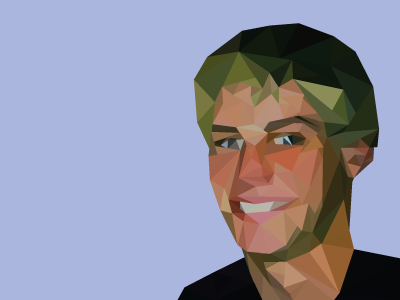 Poly Man flat fractals poly