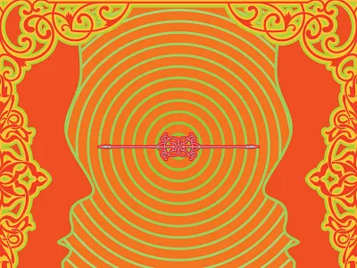 Illustration for Stax illustration psychedelic retro